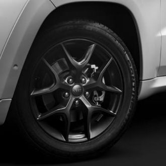 20-дюймовые колеса, вдохновленные SRT, окрашены в цвет Granite Chrystal